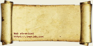 Nadja Čurović vizit kartica